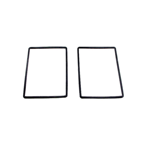 Tail-light Bezel Lens Gaskets.  2-3/4" X 2-5/16".  Pair