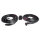 Molded Door Seals with Clips.  For late 63-64 convertibles.  Replaces OEM #4868685/6.  83-3/4" long.  Pair R&L