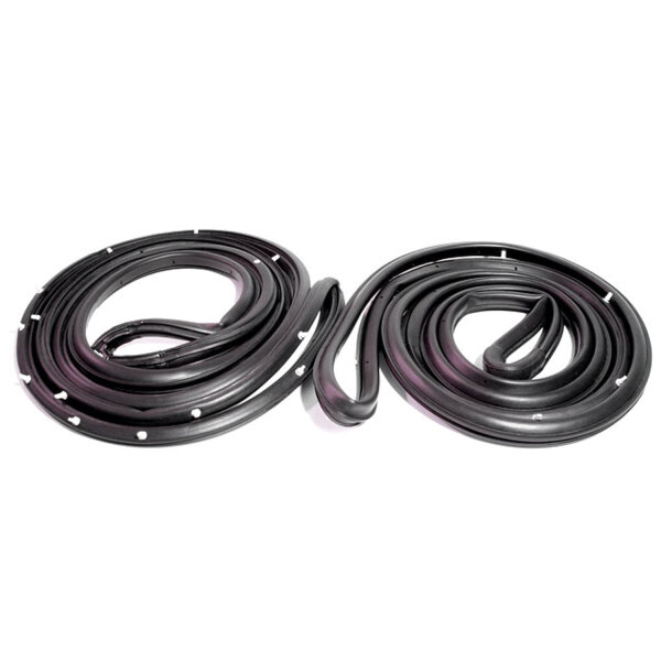 Molded Door Seals.  For 2-door coupe and hatchback.  Pair R&L