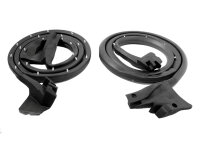 Molded Door Seals. 2-door coupe. Replaces OEM part...