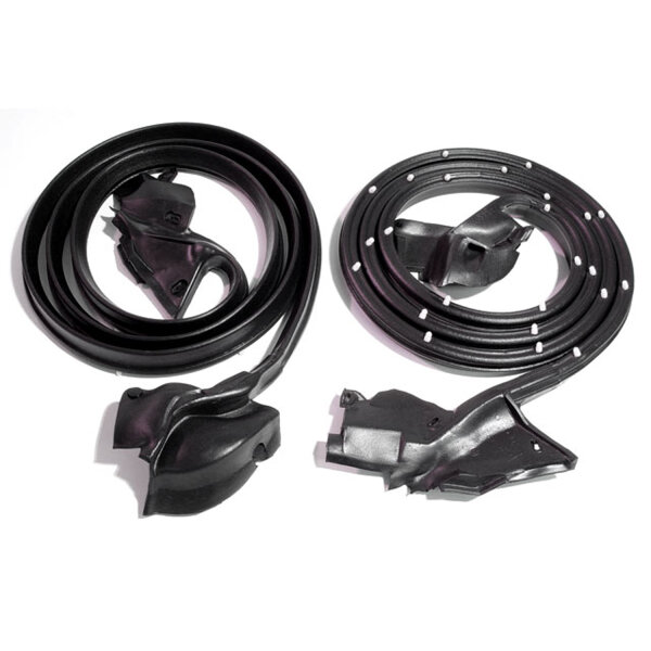 Molded Door Seals.  For 2-door hardtop.  Pair R&L
