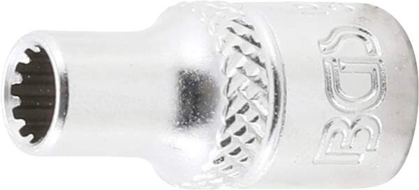 Steckschlüssel-Einsatz Gear Lock | Antrieb Innenvierkant 6,3 mm (1/4") | SW 5 mm