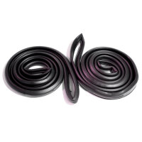 Molded Door Seals.  For 2-door sedan with FWD.  Pair R&L