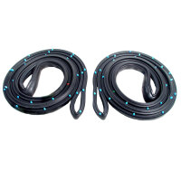 Door Seals for 2-Door Coupe, with Front Wheel Drive.  Pair