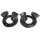 Rear Door Seals.  Made with molded ends and installed clips.  Pair