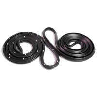 Front Molded Door Seals, with Clips.  For 4-door sedan....