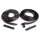 Door Seals, with Clips and Molded Ends.  For 2-Door Hardtops and Convertibles.  Pair R&L