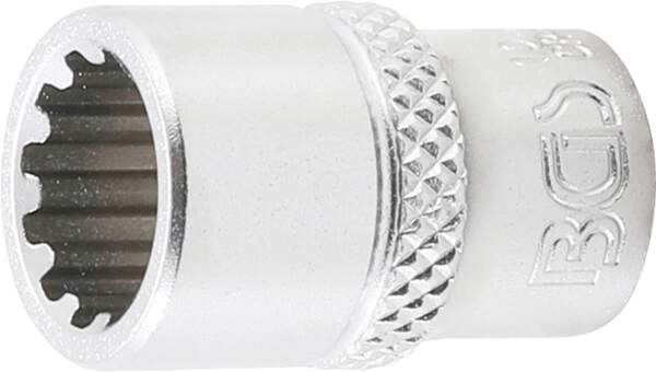 Steckschlüssel-Einsatz Gear Lock | Antrieb Innenvierkant 6,3 mm (1/4") | SW 10 mm