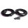 Molded Door Seals with Steel Core and White Clips.  For 2-door hardtop.  Replaces OEM #2860400/1.  Pair R&L