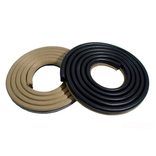 Door Seals for 2-Door Hardtop and Convertible.  Fawn/Sand. 20 Feet total per pair, 10 feet per side. Pair