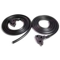Molded Door Seals, with One Molded End.  Pair R&L