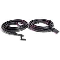 Molded door seals. For 2-door hardtop. 86 in. (218.44 cm)...