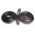 Front molded door seals. For 4-door sedan. (Also fits 66-81 IKA Torino 4-door sedan). Proper clips correctly positioned. 131 in. (332.74 cm). Pair. R&L.