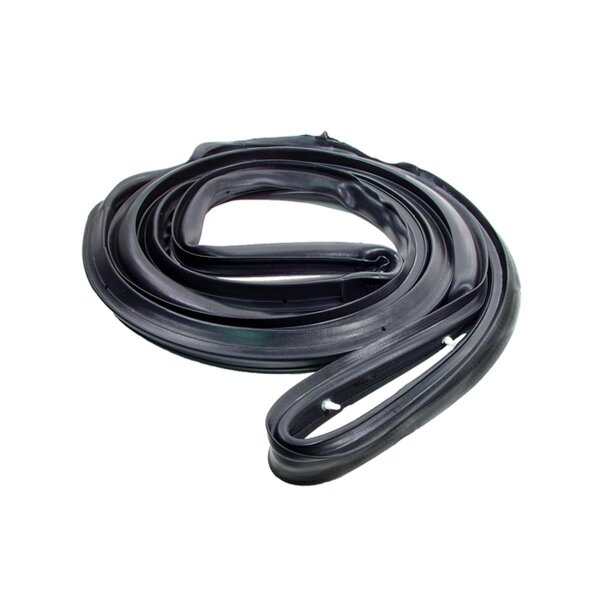 Door seal. Left rear (driver side). 4-door sedan. Fits 1998-2006 Ford Crown Victoria, Mercury Grand Marquis. Each.