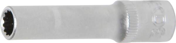 Steckschlüssel-Einsatz Gear Lock, tief | Antrieb Innenvierkant 6,3 mm (1/4") | SW 6 mm