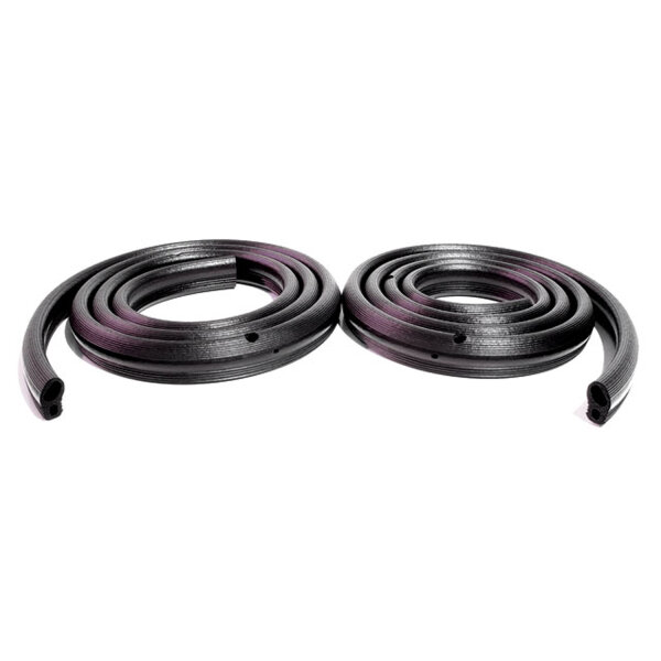 Molded door seals. Fits Targa/Cabriolet. Pair. R&L.