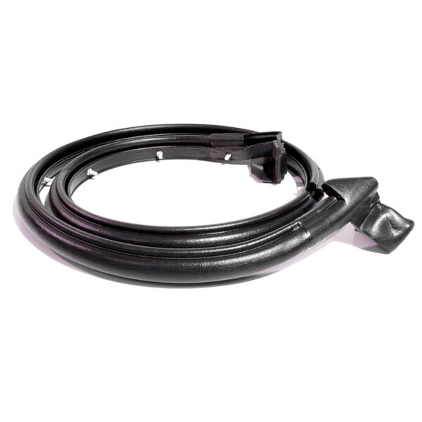 Half Door Seal with Clips and Molded Ends.  For left (drivers) side only.  Each