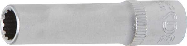 Steckschlüssel-Einsatz Gear Lock, tief | Antrieb Innenvierkant 6,3 mm (1/4") | SW 7 mm