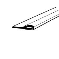 Bumper to Body Seal.  2" Wide.  Sold by the foot