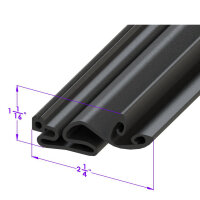 Engine to Body Seal Strip.  Sold by the foot