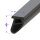 Roof Rail Seal.  Sold by the foot