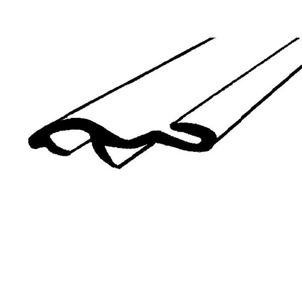 Fender Skirt Seal.  Sold by the foot