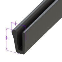 Fender Skirt Seal.  Sold by the foot