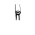 Side Door Window Seal.  Female strip ( for male strip, see LP 95-C).  Sold by the foot