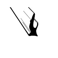 Swing-Out & Crank-Out Windshield Seal.  Sold by the foot