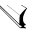Swing-Out Windshield Seal.  1" High.  Sold by the foot