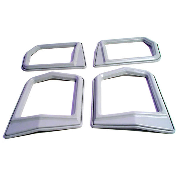 Tail-light Seals.  4-1/4" inside length, 3-9/16" inside width.  Set of four