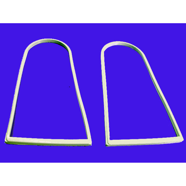 Front Turn Signal Mounting Base Pads, for Sedans.  Gray.  Pair