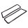 Tail-Light Seals, Black.  Pair
