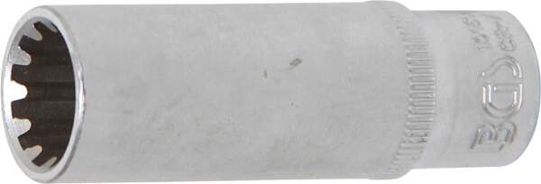 Steckschlüssel-Einsatz Gear Lock, tief | Antrieb Innenvierkant 6,3 mm (1/4") | SW 11 mm