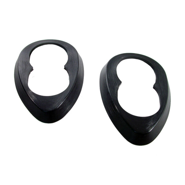 Headlight Pads.  Thick mounting base.  5-3/8" Long X 3-7/16" Wide. Pair
