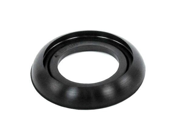 Antenna base bezel pad. 58 Pontiac 2-door and 4-door models with power antenna option. EPDM rubber. Each.
