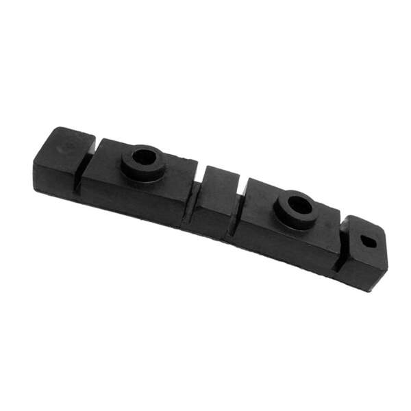 Front motor mount. Fits all 32 Chevy passenger cars and Sedan Delivery (BA/BB); 32-42 Chevy pickups; 33-55 Chevy Commercial and Utility (1st Series) vehicles; 39-54 GMC pickups. 1-3/8 in. W x 7-5/8 in. L. Replaces OEM#s 3657520/37339939. One used