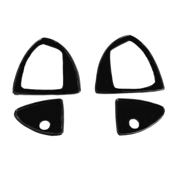 Door Handle Pads.  2-5/8" wide X 1-3/4" long.  Set R&L