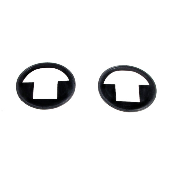 Door Handle Pads.  3" O.D.  Pair