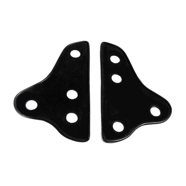 Windshield Post Pads.  5-3/8" wide X 3-3/8" long.  Pair R&L