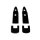 Trunk Hinge Pads.  4-1/8" long & 1-1/2" long.  Set