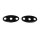 Headlight Bar Pads.  1-1/2" wide X 3" long.  Pair