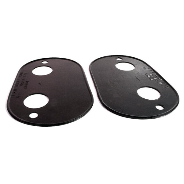 Tail-light Pads for MGA 1600, MK II.  5-1/8" wide X 8-1/8" long.  Pair