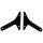 Windshield Post Pads.  4-3/4" wide X 4-1/8" long.  Pair R&L