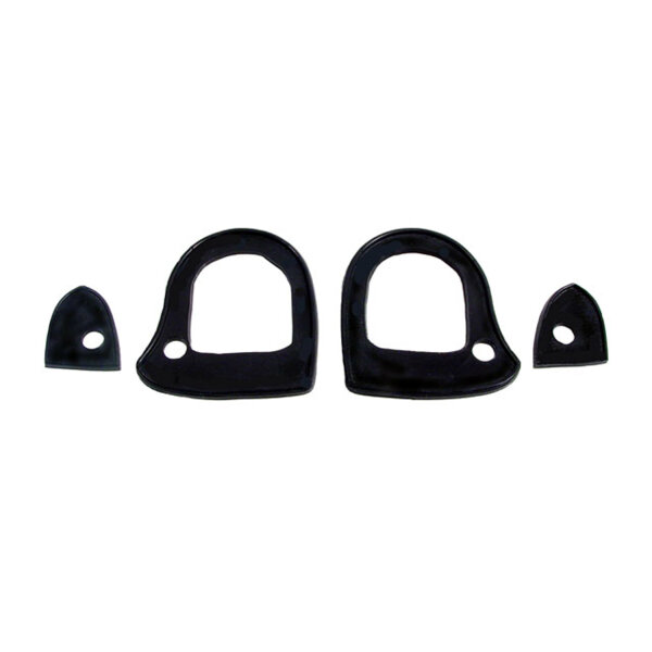Door Handle Pads.  2-1/8" long & 1-1/8" long.  Set R&L