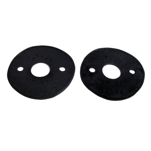 Tail-light Pads.  (On some models these are also park light pads.)  3-3/4" O.D.  Pair