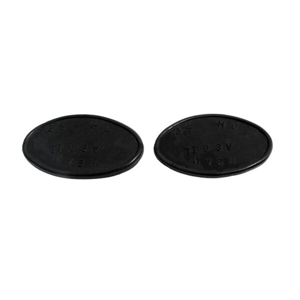 Headlight Bar Pads.  2" wide X 3-1/2" long.  Pair