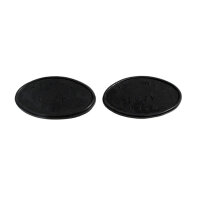 Headlight Bar Pads.  2" wide X 3-1/2" long.  Pair
