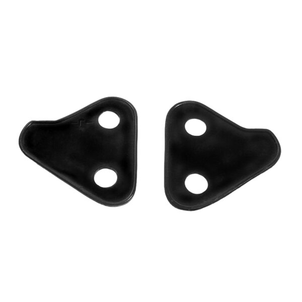 Windshield Post Pads.  3-1/4" wide X 3-3/8" long.  Pair