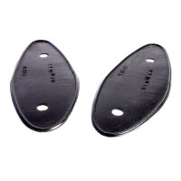 Headlight Pads.  3-3/8" wide X 9" long.  Pair